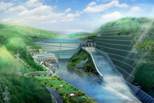 昆都仑老挝南塔河1号水电站项目